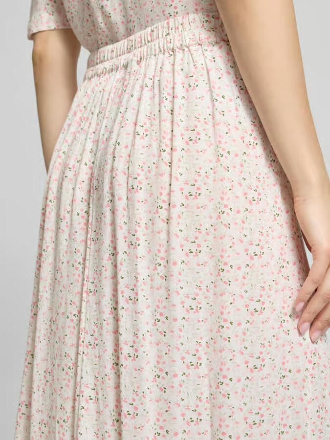 Pieces Maxirok van zuivere viscose model 'BARRI'