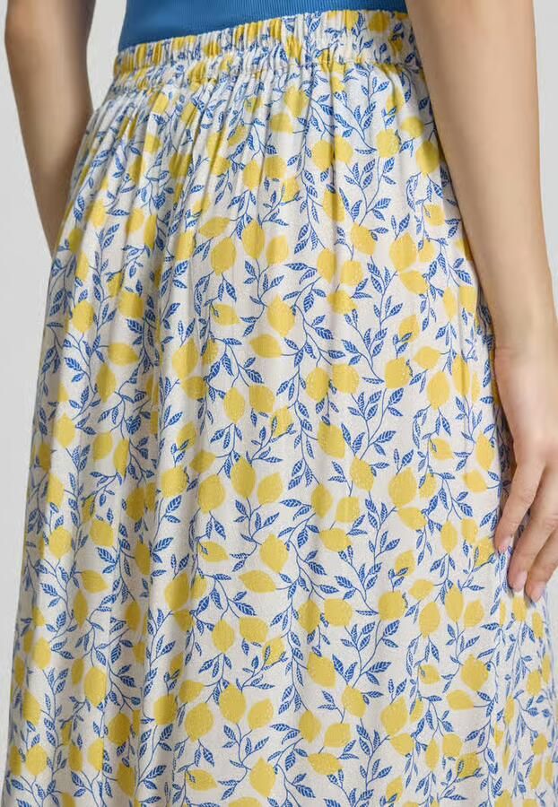 Pieces Maxirok van zuivere viscose model 'BARRI'