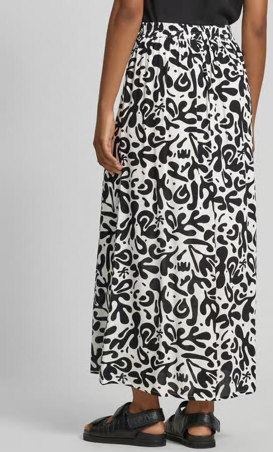 Pieces Maxirok van zuivere viscose model 'BARRI' - Foto 3