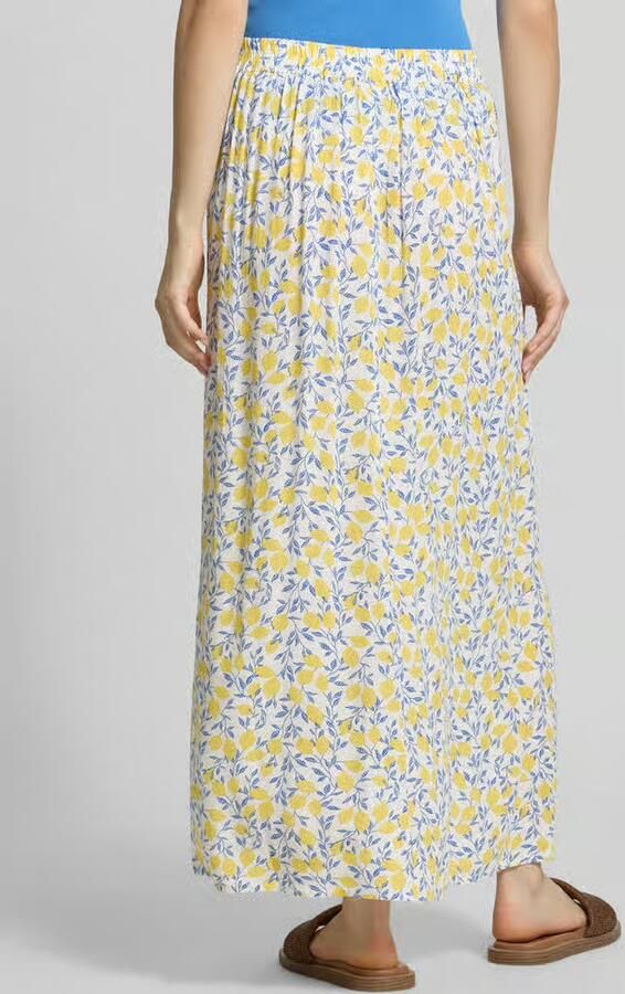 Pieces Maxirok van zuivere viscose model 'BARRI'