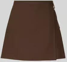 Pieces Nauwsluitende mini-rok in wikkellook model 'BOSELLA'