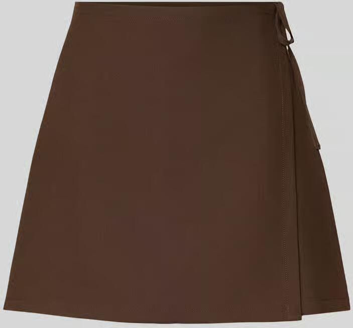 Pieces Nauwsluitende mini-rok in wikkellook model 'BOSELLA'