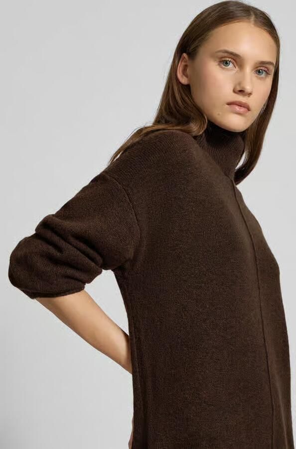 Pieces Oversized gebreide jurk met wol model 'MALOU' - Foto 2