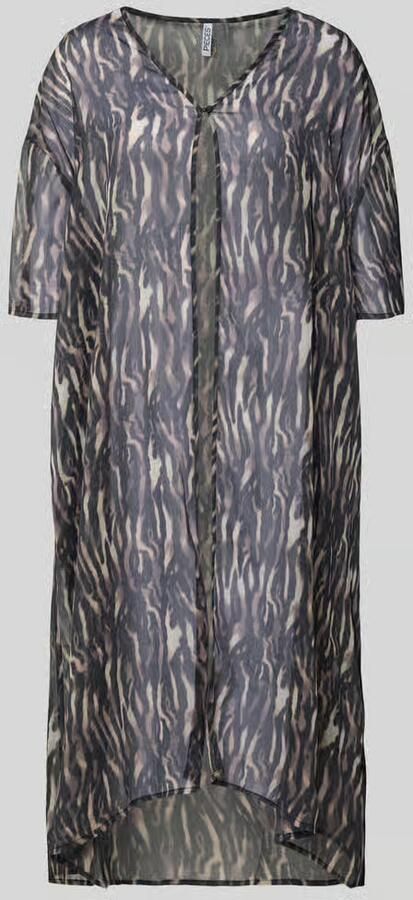 Pieces Oversized kaftan met all-over motief model 'ATRUD' - Foto 2