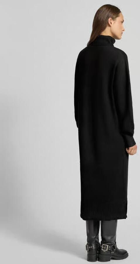 Pieces Oversized gebreide jurk met wol model 'MALOU'