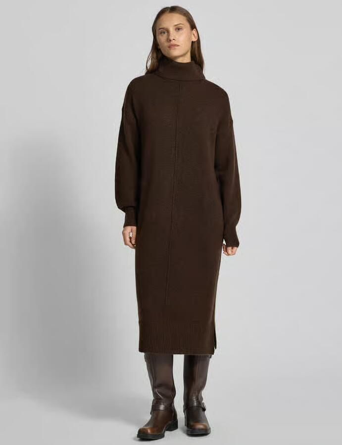 Pieces Oversized gebreide jurk met wol model 'MALOU' - Foto 2