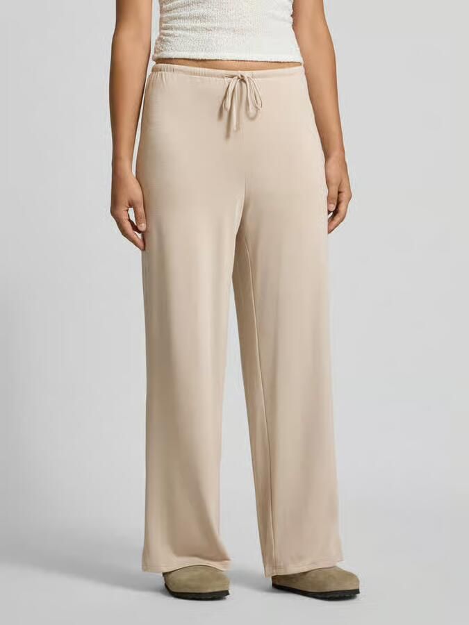 Pieces Recht broek met viscose model 'PIMI' - Foto 3
