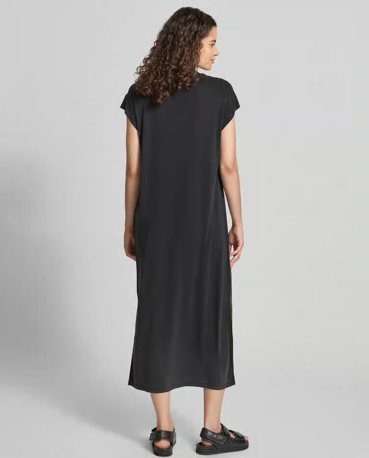 Pieces Rechte vrijetijdsjurk van viscosemix model 'ANORA' - Foto 2