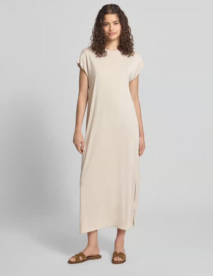 Pieces Rechte vrijetijdsjurk van viscosemix model 'ANORA' - Foto 3
