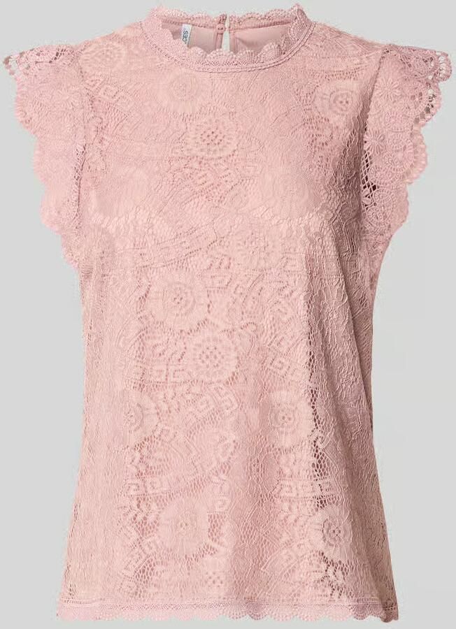 Pieces Regular fit blousetop met all-over motief model 'OLLINE' - Foto 12