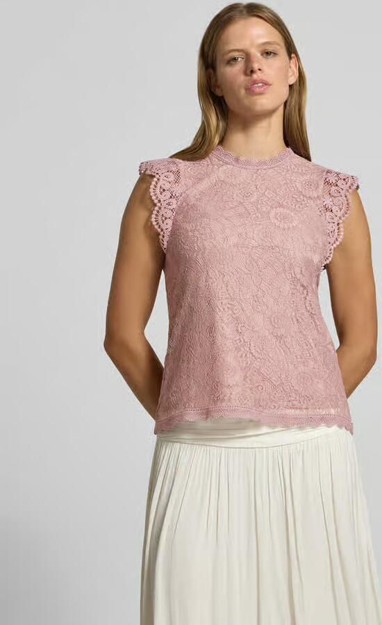 Pieces Regular fit blousetop met all-over motief model 'OLLINE' - Foto 17