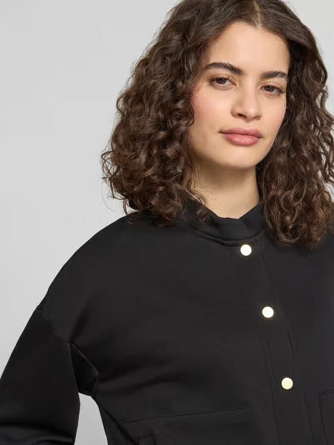Pieces regular fit bomberjack met viscose model 'TALIA'