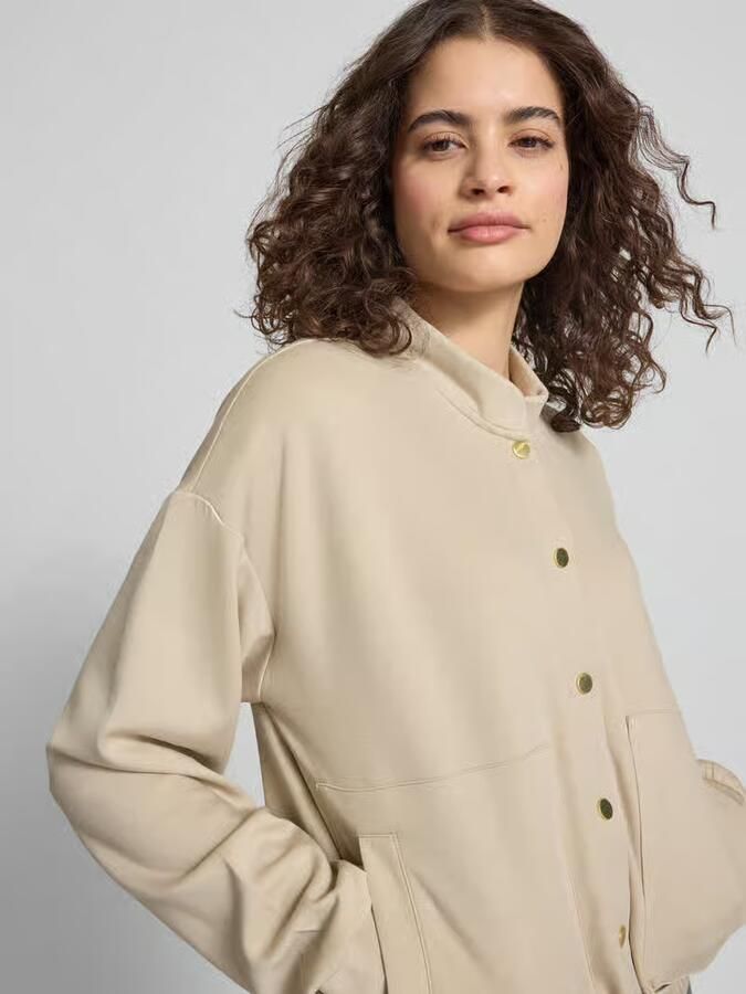 Pieces regular fit bomberjack met viscose model 'TALIA'