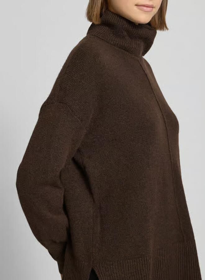 Pieces Regular fit coltrui met wol model 'MALOU' - Foto 13