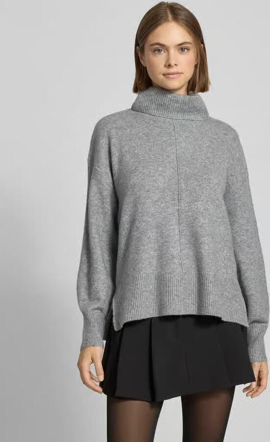 Pieces Regular fit coltrui met wol model 'MALOU' - Foto 12