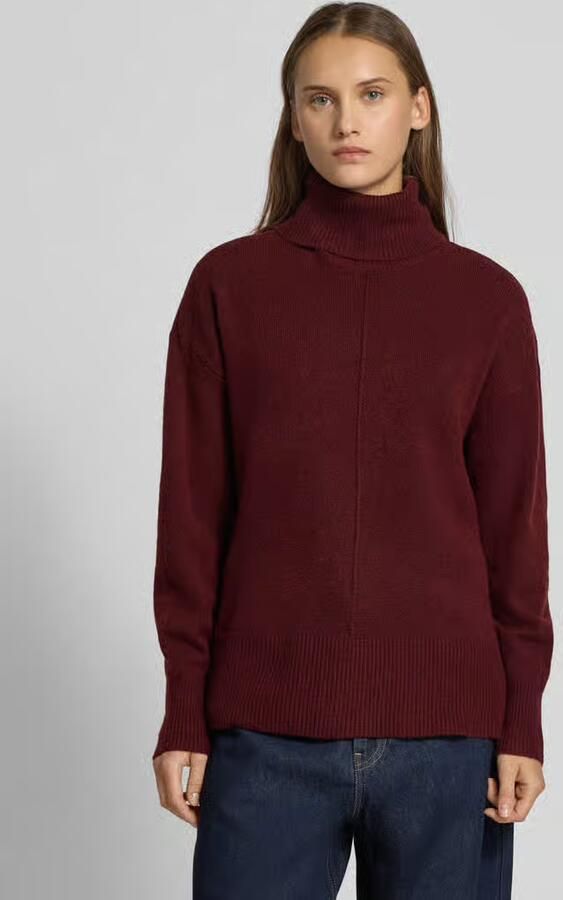 Pieces Regular fit coltrui met wol model 'MALOU' - Foto 2