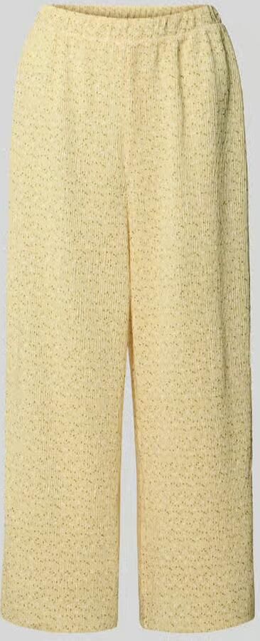 Pieces regular fit culotte met all-over motief model 'FLORA' - Foto 2
