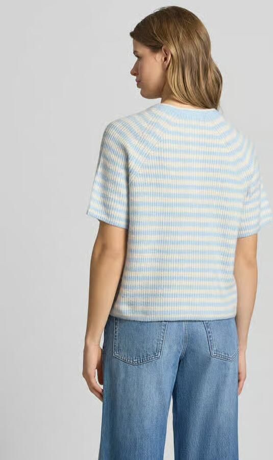 Pieces regular fit gebreid jack met wol model 'MALOU'