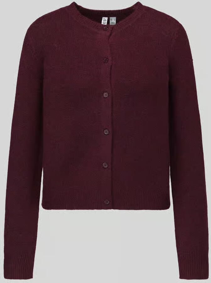 Pieces regular fit gebreid jack met wol model 'MALOU' - Foto 3