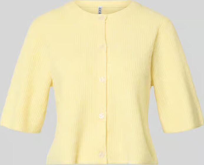 Pieces Regular fit gebreid jack met wol Model 'SILLY'