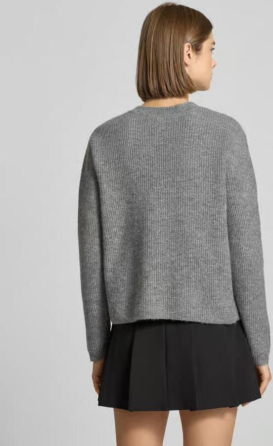 Pieces Regular fit gebreid jack met wol modell 'SILLY'