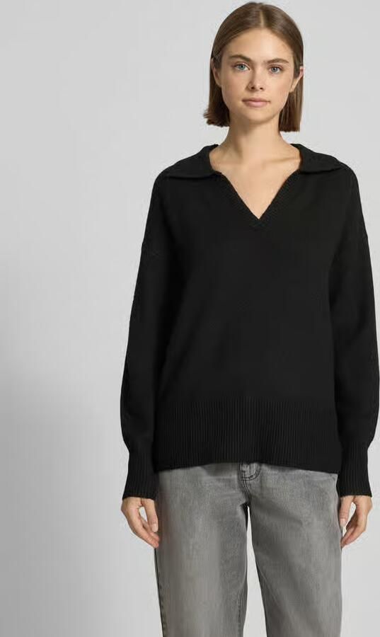 Pieces Regular fit gebreide pullover met wol model 'MALOU' - Foto 3