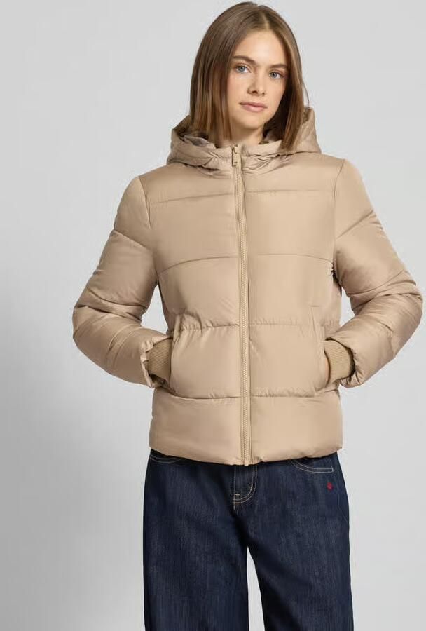 Pieces Regular fit gewatteerd jack met capuchon model 'BEE NEW' - Foto 2
