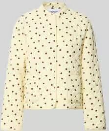 Pieces regular fit gewatteerd jack van pure viscose model 'RIKKE'