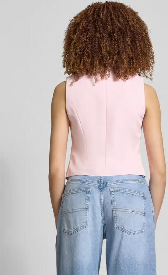 Pieces Slim fit kostuumvest met aangezette zakken model 'BOZZY VEST' - Foto 3