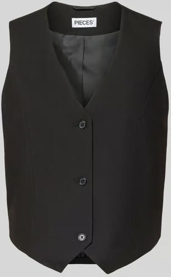 Pieces regular fit gilet met viscose model 'BOSELLA' - Foto 2