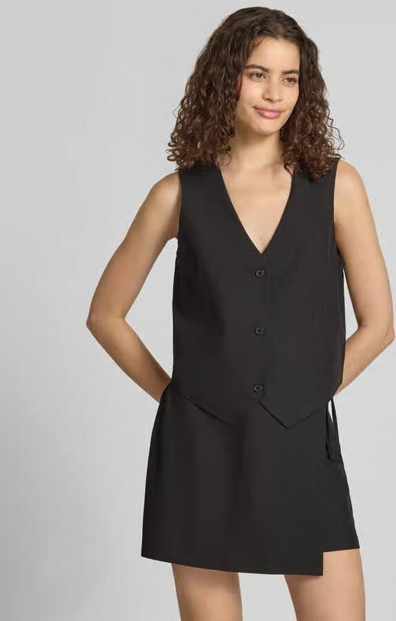 Pieces regular fit gilet met viscose model 'BOSELLA' - Foto 3