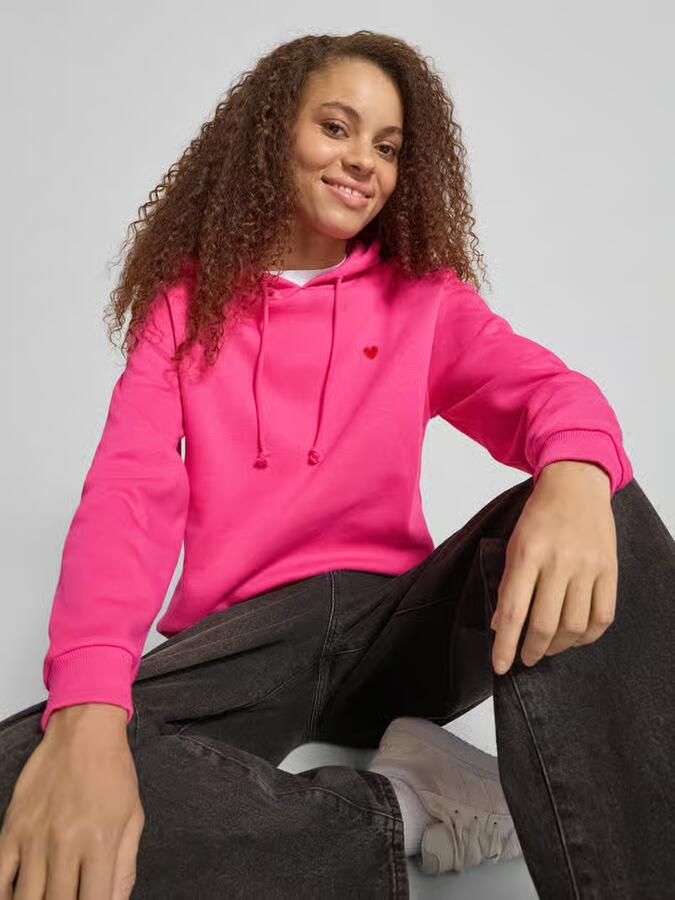 Pieces Regular fit hoodie van katoenmix model 'CHILLI' - Foto 2