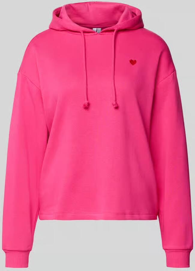 Pieces Regular fit hoodie van katoenmix model 'CHILLI'