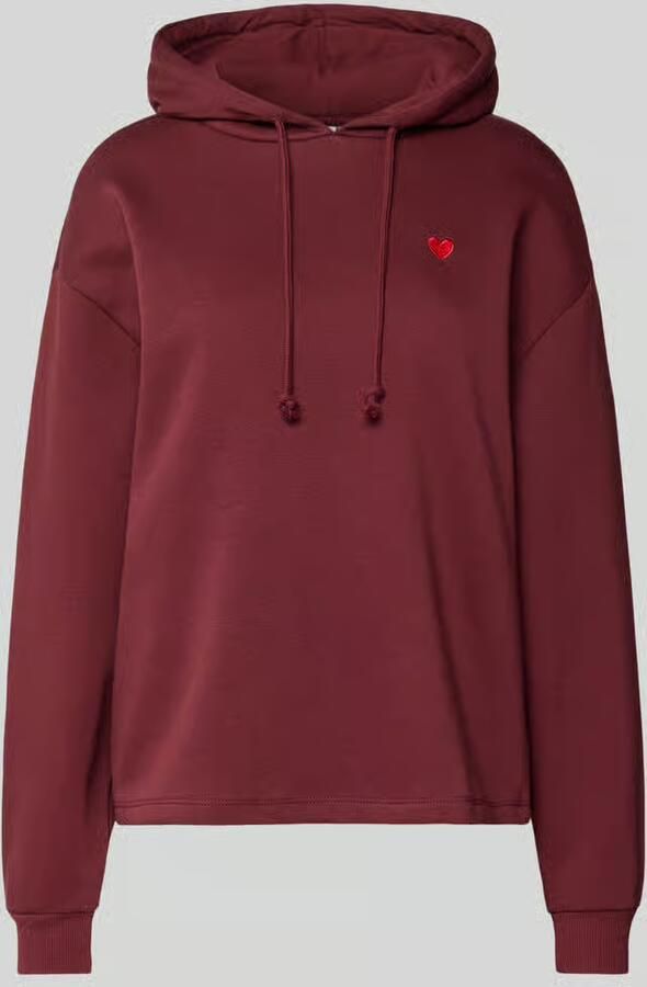 Pieces Regular fit hoodie van katoenmix model 'CHILLI'