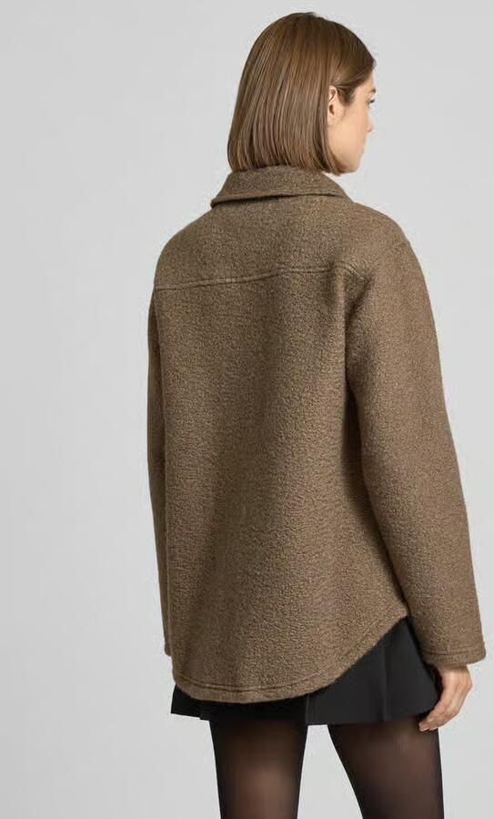 Pieces Regular fit jack met borstzakken model 'OLINE'