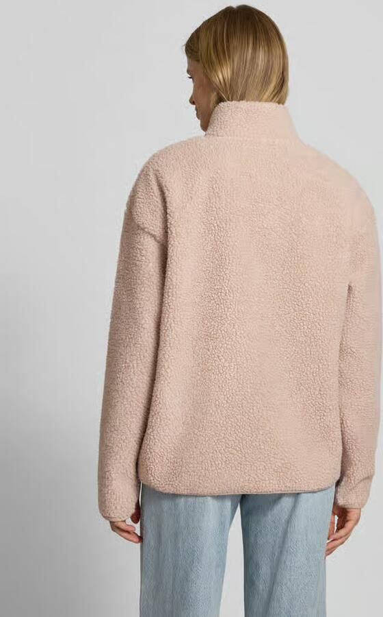 Pieces Regular fit teddyjack met opgestikte steekzakken opzij model 'SADIA'
