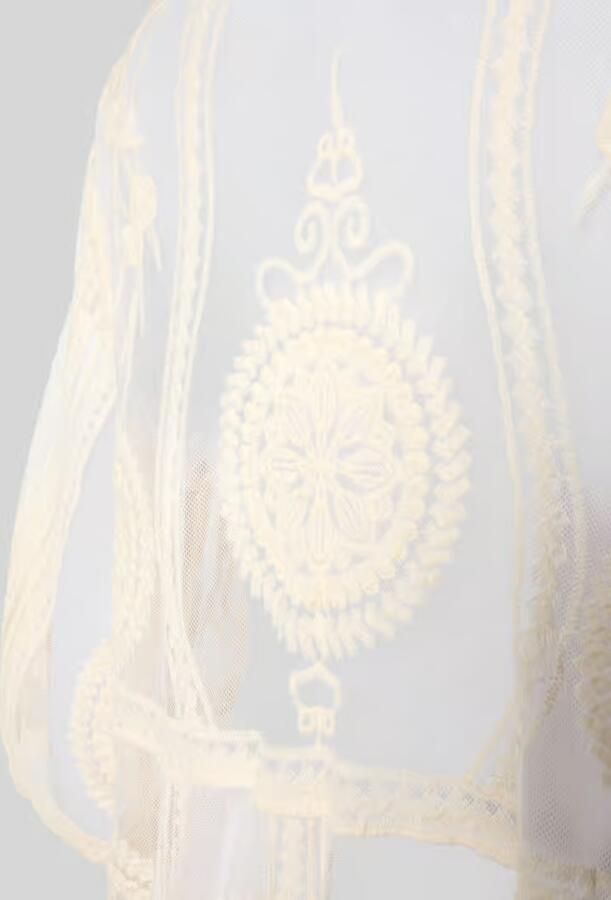 Pieces regular fit kaftan van katoenmix model 'AIDA' - Foto 6