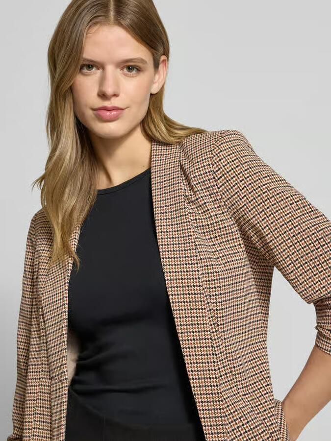 Pieces Regular fit lange blazer met all-over motief model 'BOSELLA' - Foto 2