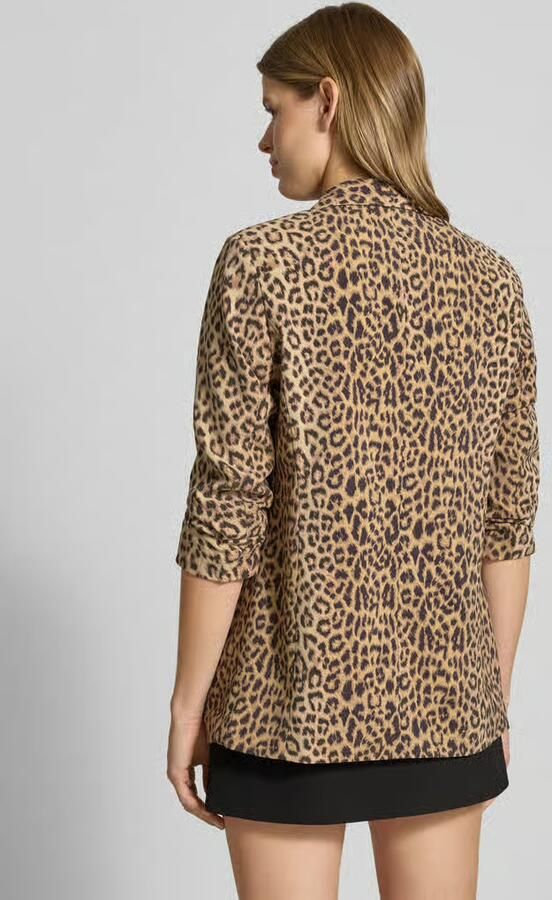 Pieces Regular fit lange blazer met all-over motief Model 'BOSELLA' - Foto 11
