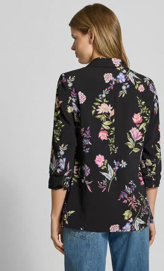Pieces Regular fit lange blazer met all-over motief model 'BOSELLA' - Foto 8