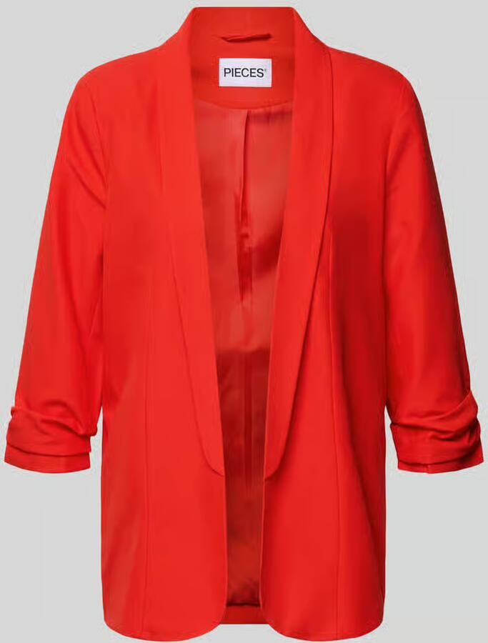 Pieces Blouseblazer PCBOSELLA 3 4 BLAZER NOOS met plooidetail op de mouw - Foto 2