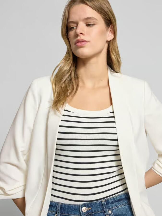 Pieces Blouseblazer PCBOSELLA 3 4 BLAZER NOOS met plooidetail op de mouw - Foto 11
