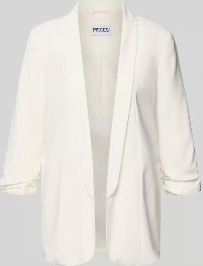 Pieces Blouseblazer PCBOSELLA 3 4 BLAZER NOOS met plooidetail op de mouw