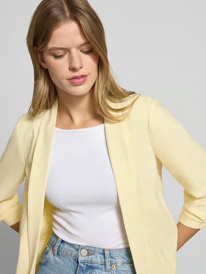 Pieces Regular fit lange blazer met viscose model 'BOSELLA' - Foto 2