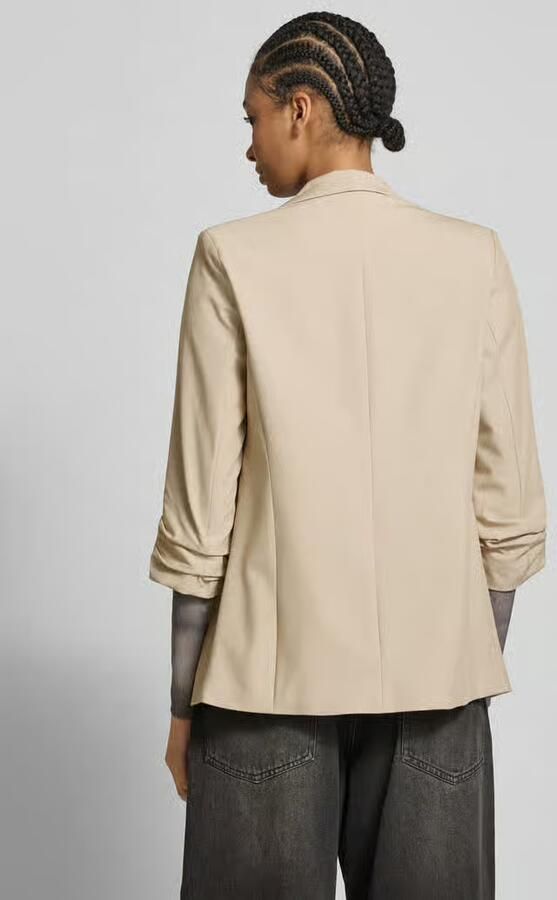 Pieces Blouseblazer PCBOSELLA 3 4 BLAZER NOOS met plooidetail op de mouw - Foto 4