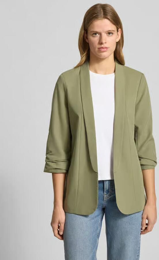Pieces Blouseblazer PCBOSELLA 3 4 BLAZER NOOS met plooidetail op de mouw - Foto 10