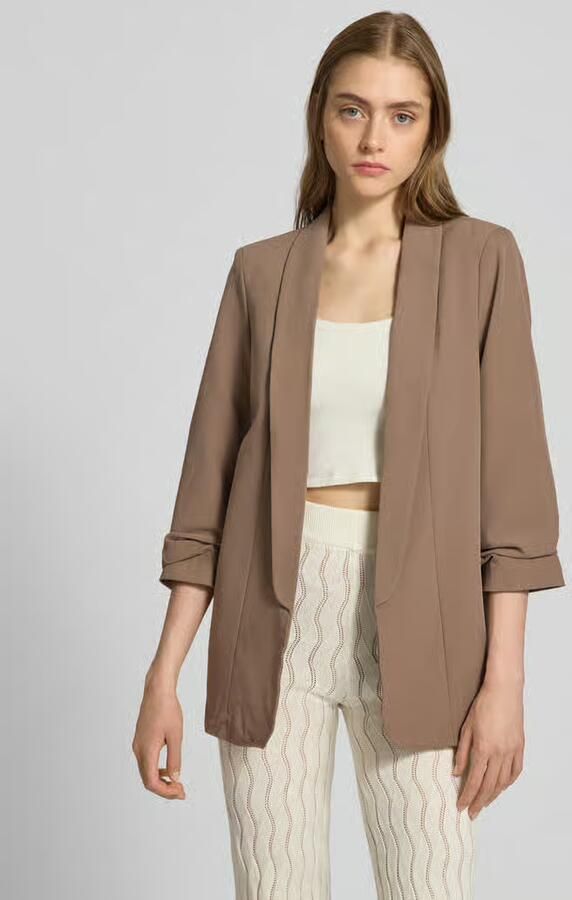 Pieces Blouseblazer PCBOSELLA 3 4 BLAZER NOOS met plooidetail op de mouw - Foto 7