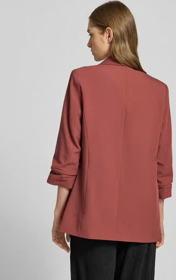 Pieces Blouseblazer PCBOSELLA 3 4 BLAZER NOOS met plooidetail op de mouw - Foto 3