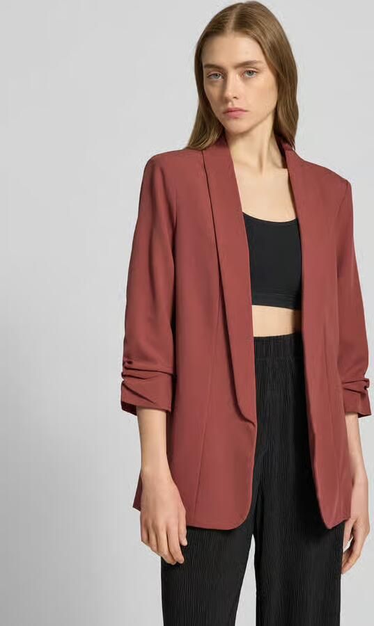 Pieces Blouseblazer PCBOSELLA 3 4 BLAZER NOOS met plooidetail op de mouw - Foto 10