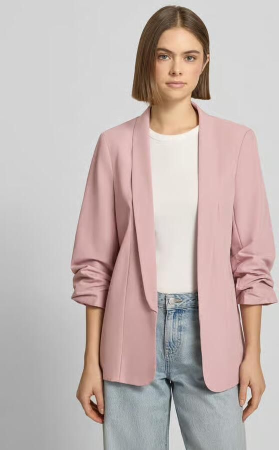 Pieces Blouseblazer PCBOSELLA 3 4 BLAZER NOOS met plooidetail op de mouw - Foto 4